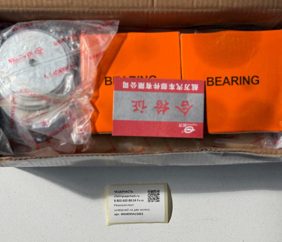 Ремкомплект шкворней на два колеса SITRAK HOWO WG4095415002