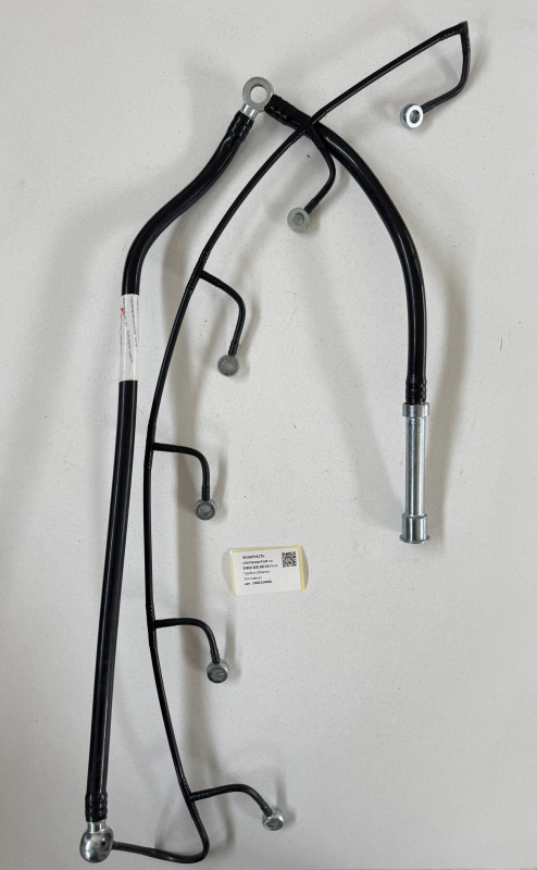 Трубка обратки топлива на форсунки WP10 Евро 5 X3000 SHACMAN 1000334081